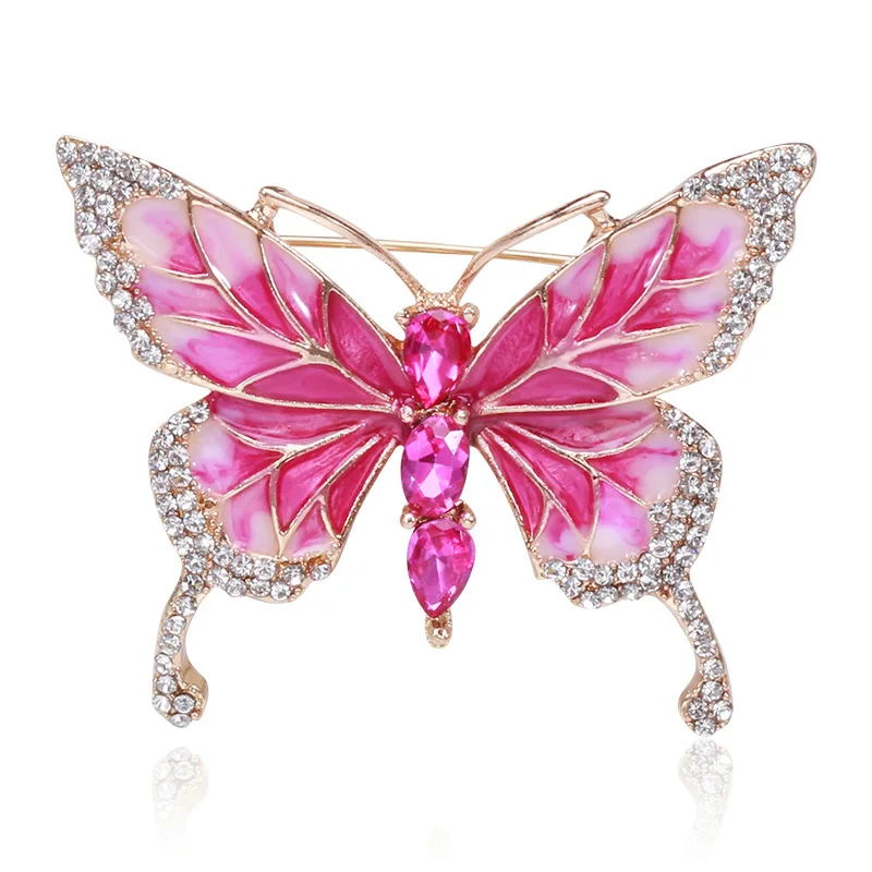 Luxury Fashion Jewelry Custom Crystal Enamel Butterfly Pins Brooches For Women Gifts Rhinestone Brooch Clothes Scarf Buckle Pin
Luxury Fashion Jewelry Custom Crystal Enamel Butterfly Pins Brooches For Women Gifts Rhinestone Brooch Clothes Scarf Buckle Pin