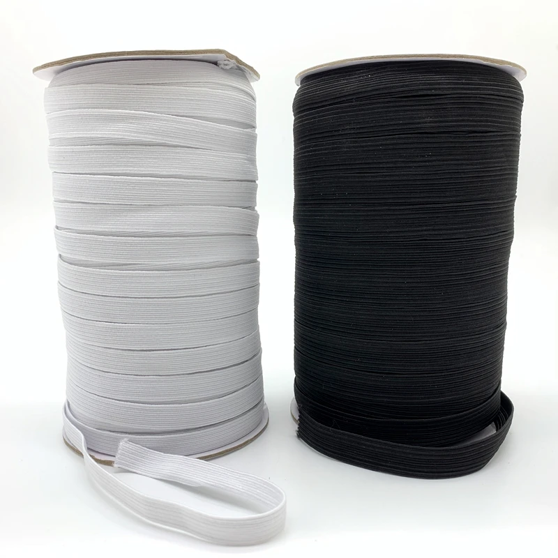 5yards/Lot 3/6/8/10/12mm White/Black High Elastic Sewing Elastic Band Fiat Rubber Band Waist Band Stretch Rope Elastic Ribbon
5yards/Lot 3/6/8/10/12mm White/Black High Elastic Sewing Elastic Band Fiat Rubber Band Waist Band Stretch Rope Elastic Ribbon