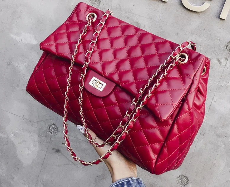 Black Friday China Supplier New design women handbag PU leather lady shoulder bag with chain
Black Friday China Supplier New design women handbag PU leather lady shoulder bag with chain