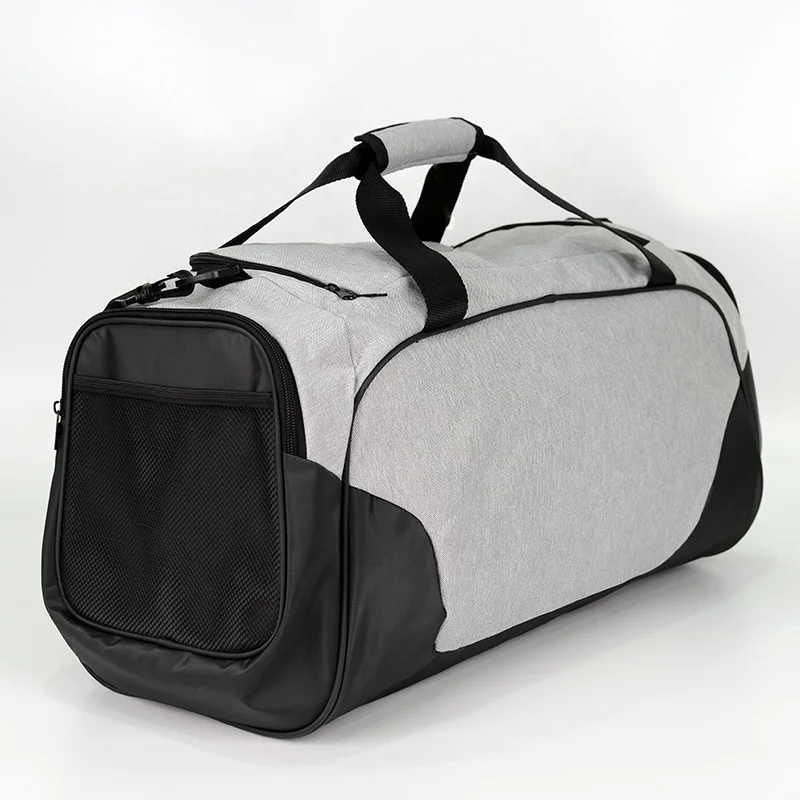 Custom Lightweight Black Pink Travel Overnight Bags 100% Polyester Duffel Bag Waterproof with Logo Print, Grey or customized 
Custom Lightweight Black Pink Travel Overnight Bags 100% Polyester Duffel Bag Waterproof with Logo Print, Grey or customized