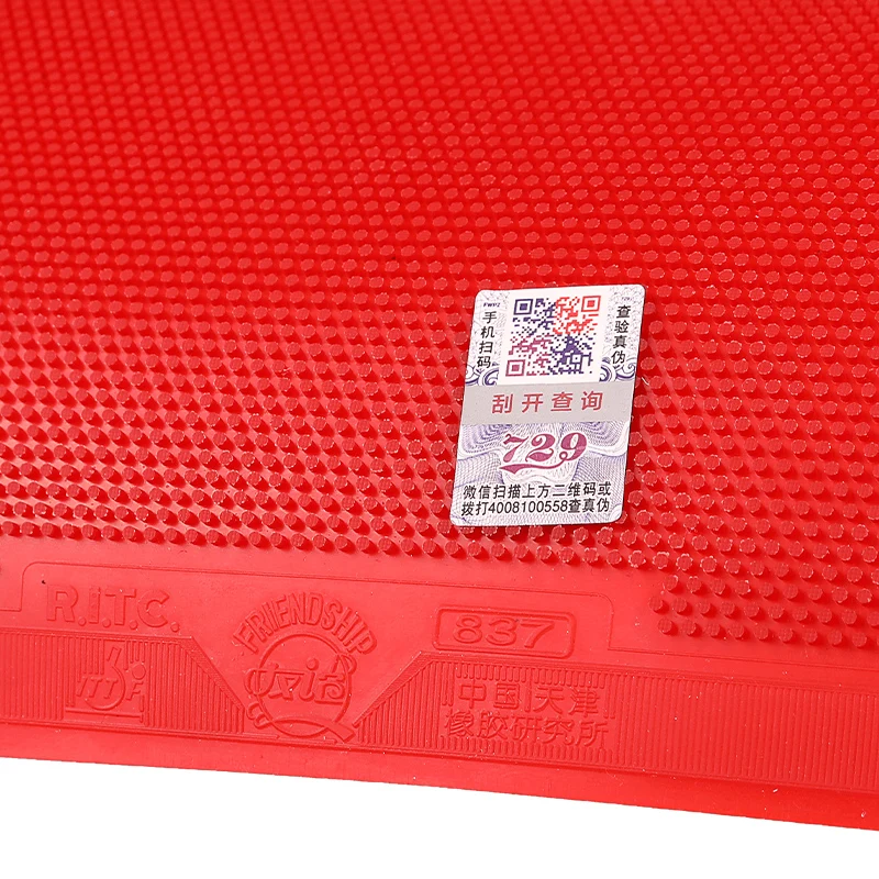 Friendship 729 837 granular ping pong rubber all-around play Table Tennis Rubber with sponge, Black red
Friendship 729 837 granular ping pong rubber all-around play Table Tennis Rubber with sponge, Black red