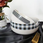Nordic style crockery ceramic dinner set dinnerware sets luxury