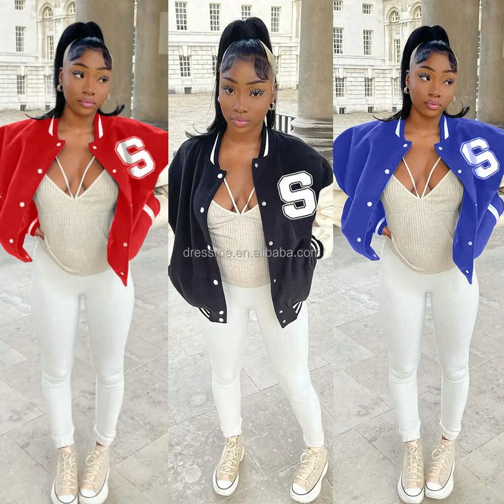 MT180-81116 2021 New Design Women Winter Cotton Jacket Coat Zipper Coat Girls' Jersey Baseball Letterman Bomber Jacket
MT180-81116 2021 New Design Women Winter Cotton Jacket Coat Zipper Coat Girls' Jersey Baseball Letterman Bomber Jacket