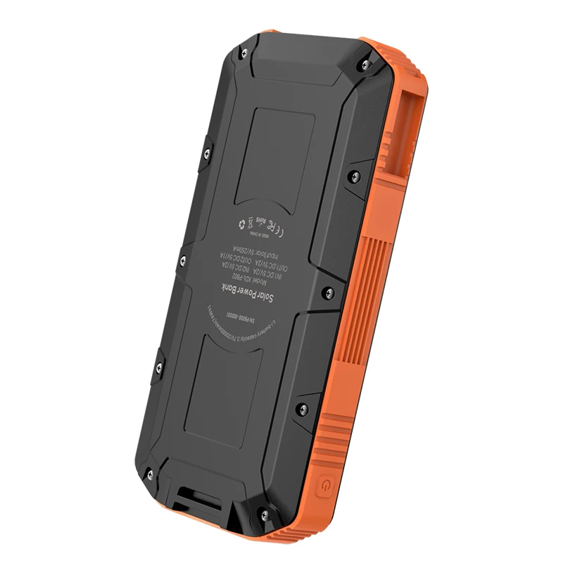 Rugged Waterproof Solar Power Bank 3USB Charger Power Bank LED Illumination 20000mAh Rechargeable Charger Waterproof, Black
Rugged Waterproof Solar Power Bank 3USB Charger Power Bank LED Illumination 20000mAh Rechargeable Charger Waterproof, Black