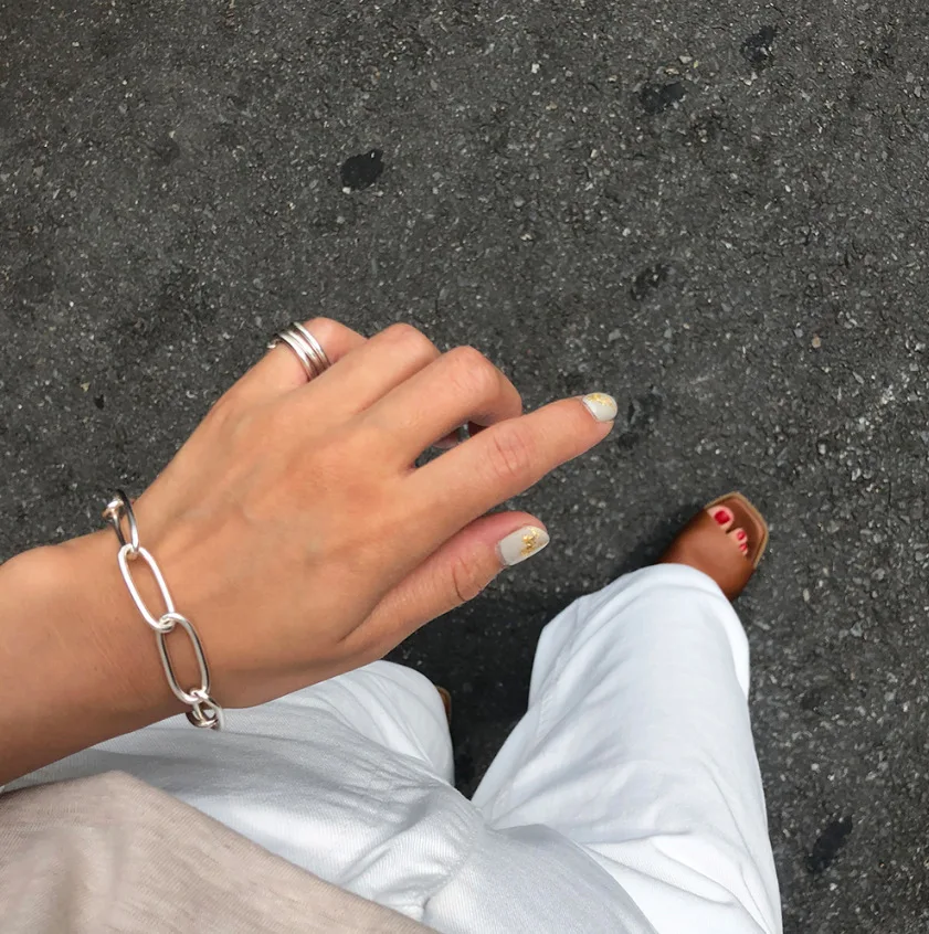 Heavy Link Chain Bracelet Paper Clip Bracelet S925 Sterling Silver Women Top Quality Jewelry Bracelets, Bangles Rhodium Plated
Heavy Link Chain Bracelet Paper Clip Bracelet S925 Sterling Silver Women Top Quality Jewelry Bracelets, Bangles Rhodium Plated