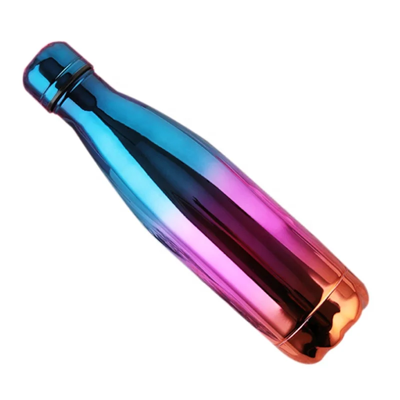 500ml spray painting stainless steel water bottle sports water bottle cola shaped, Customized color
500ml spray painting stainless steel water bottle sports water bottle cola shaped, Customized color