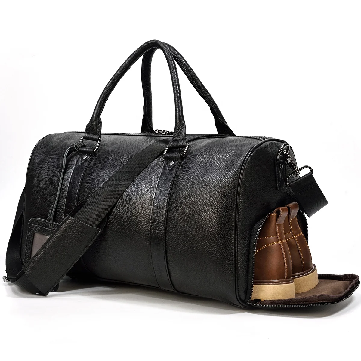 Coffee Waterproof Luggage Bag Casual Genuine Leather Men Travel Weekender Bag For Outdoor, Black/coffee
Coffee Waterproof Luggage Bag Casual Genuine Leather Men Travel Weekender Bag For Outdoor, Black/coffee