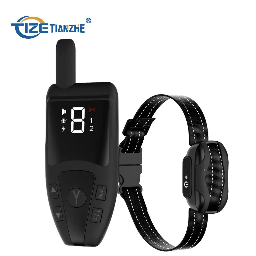 TIZE 100% Waterproof Rechargeable Electric Dog Training Collar with Remote Dog Salve Shock E Collar for Dogs
TIZE 100% Waterproof Rechargeable Electric Dog Training Collar with Remote Dog Salve Shock E Collar for Dogs