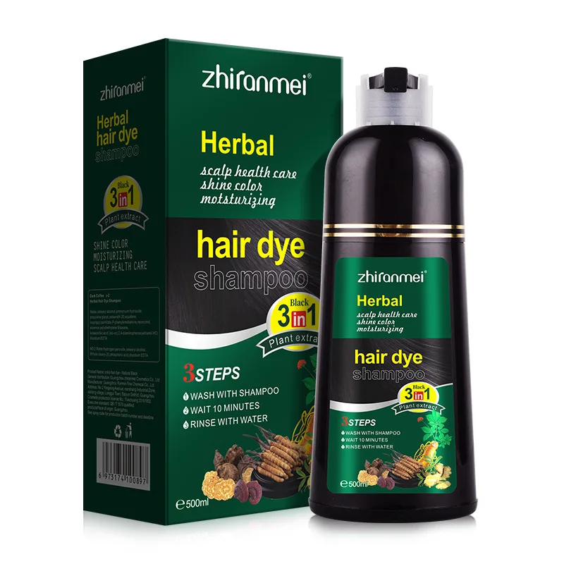 In stock 500ml hair dye Shampoo wholesale cover white hair plant healthy dye black hair dye shampoo 3 in 1
In stock 500ml hair dye Shampoo wholesale cover white hair plant healthy dye black hair dye shampoo 3 in 1