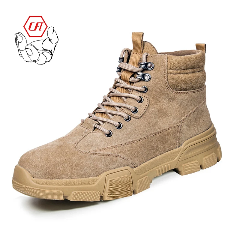 Genuine Leather Steel Toe Safety Shoe Rubber Bottom Safety Boot Industrial Protective Safety Shoes For Work
Genuine Leather Steel Toe Safety Shoe Rubber Bottom Safety Boot Industrial Protective Safety Shoes For Work