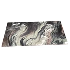 Home Laminated Prefab Natural Marble Stone Polish Kitchen Island Worktops Countertops For Home