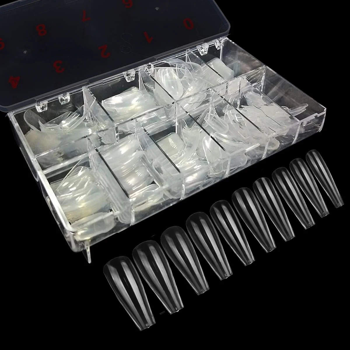 500pcs False Nails Full Cover Coffin Acrylic Style Wholesale Artificial False Nail Art Tips Clear Natural Color
500pcs False Nails Full Cover Coffin Acrylic Style Wholesale Artificial False Nail Art Tips Clear Natural Color