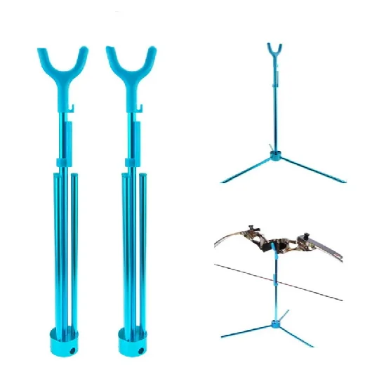 Archery Bow Stand Recurve Bow Longbow Holder Tripod Foldable Aluminum Alloy Hunting Bow Bracket Rack For Shooting Accessories, Blue
Archery Bow Stand Recurve Bow Longbow Holder Tripod Foldable Aluminum Alloy Hunting Bow Bracket Rack For Shooting Accessories, Blue