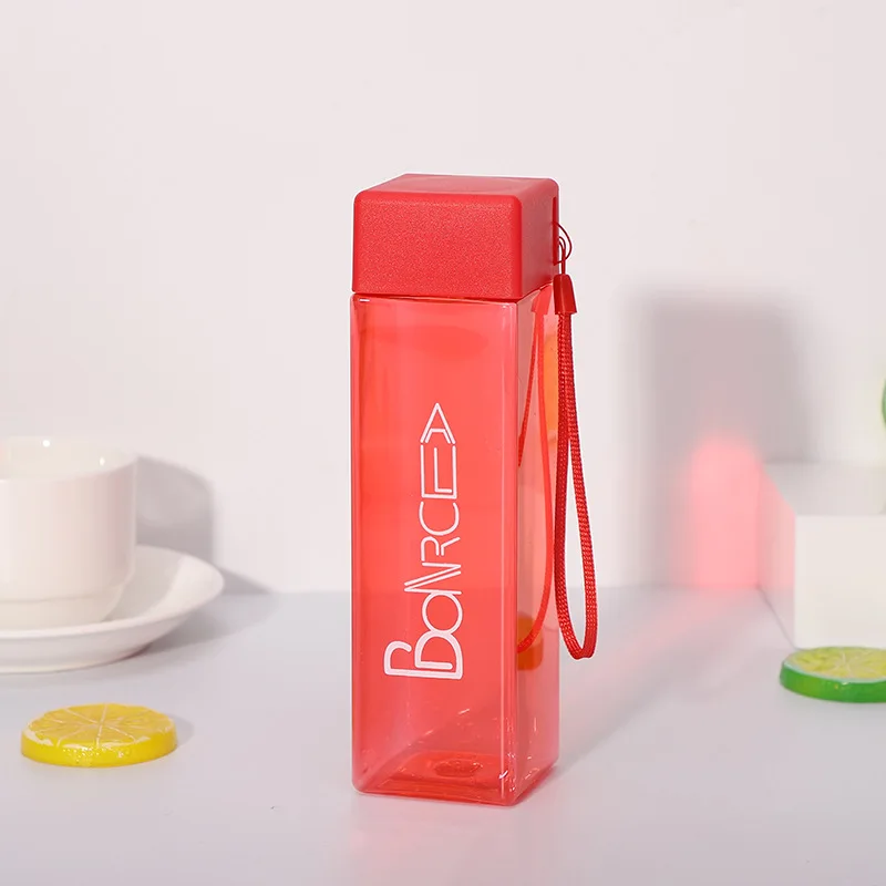 High Quality Bpa Free Sport Water Bottle Portable Transparent Clear Plastic Square Water Bottle 480Ml, Red,pink,grey,blue,green or customized color
High Quality Bpa Free Sport Water Bottle Portable Transparent Clear Plastic Square Water Bottle 480Ml, Red,pink,grey,blue,green or customized color