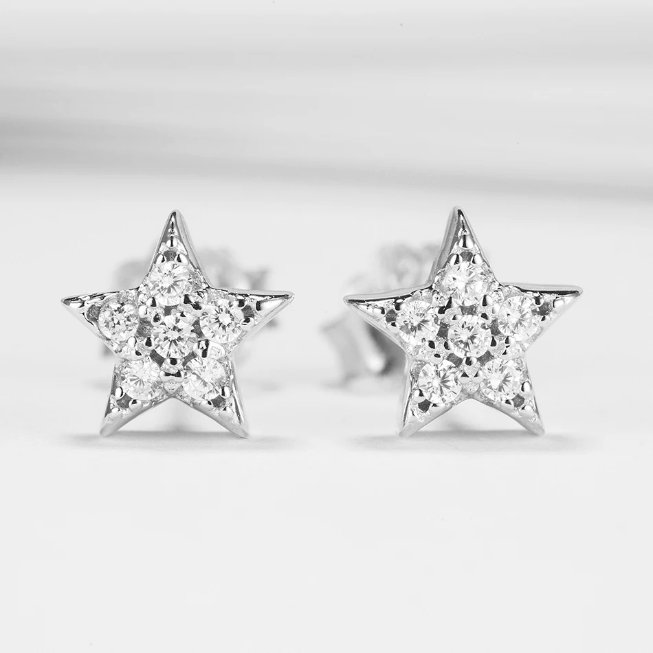 2019 Wholesale Jewelry 925 Sterling Silver Star Earrings Wedding Cubic Zirconia Earrings for Women Party Jewelry
2019 Wholesale Jewelry 925 Sterling Silver Star Earrings Wedding Cubic Zirconia Earrings for Women Party Jewelry