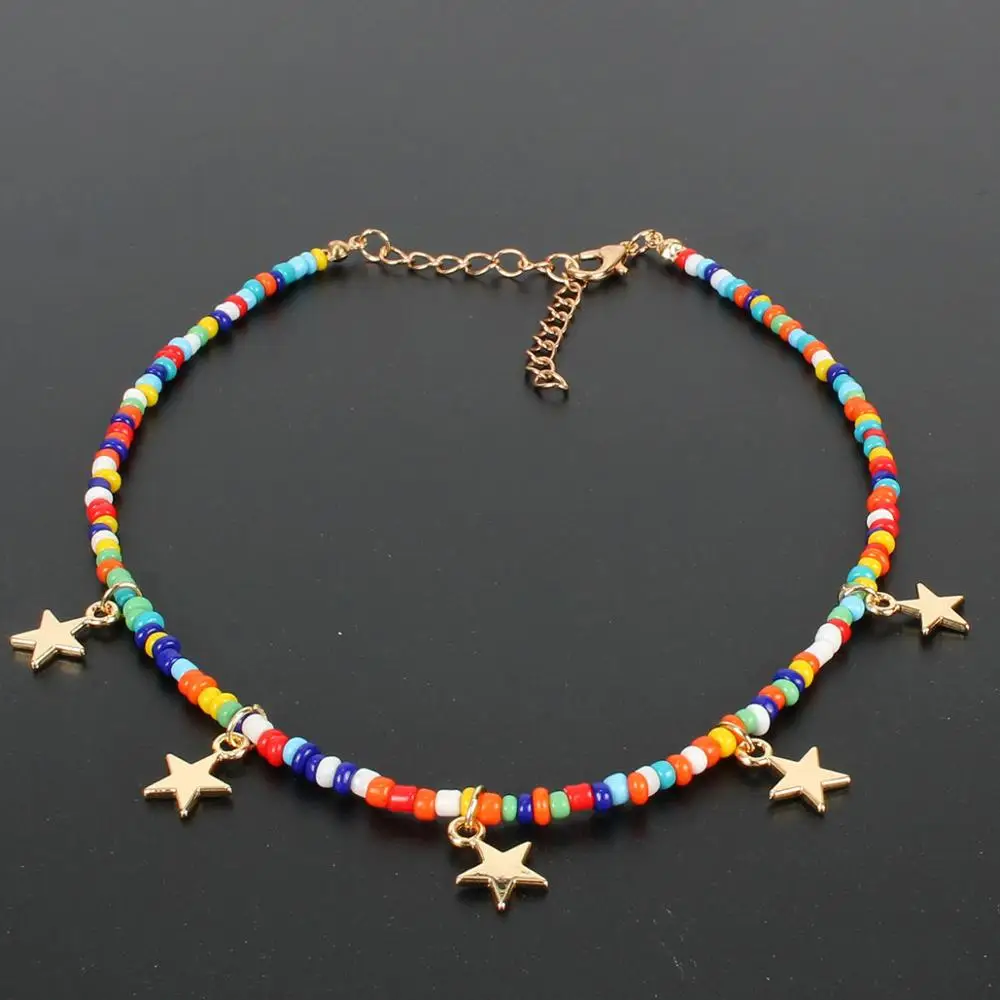 European Hotsale Women Seed Beaded Choker Necklace Freshwater Pearl Star Pendant Seed Beads Necklace, Picture color
European Hotsale Women Seed Beaded Choker Necklace Freshwater Pearl Star Pendant Seed Beads Necklace, Picture color