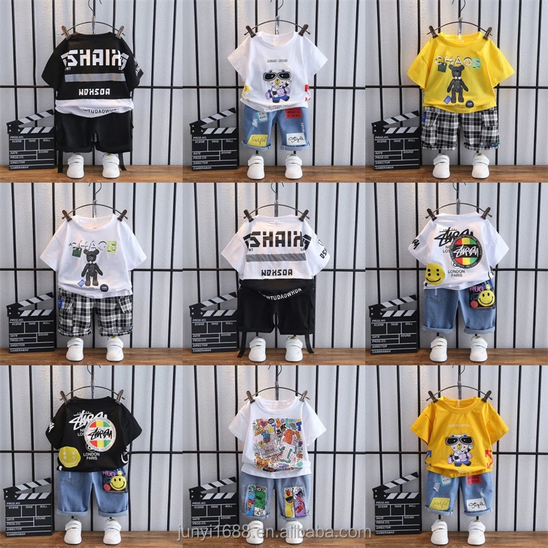 The factory produces wholesale boys short sleeve gentleman baby suit and tie baby overalls
The factory produces wholesale boys short sleeve gentleman baby suit and tie baby overalls