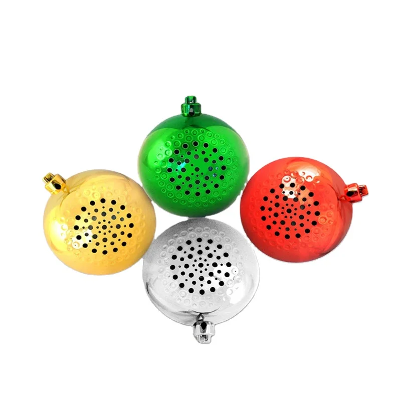 Amazon Hot Sale Christmas Gift Tree Decoration Ball Speaker Mini Portable Wireless Speaker
Amazon Hot Sale Christmas Gift Tree Decoration Ball Speaker Mini Portable Wireless Speaker