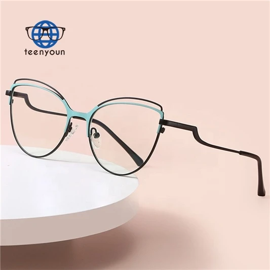 Teenyoun Eyewear Anti Blue Ray Computer Glasses Fashion Hollow Out Cat Eye Spectacles Metal Vogueme Optical Eyeglasses Frame
Teenyoun Eyewear Anti Blue Ray Computer Glasses Fashion Hollow Out Cat Eye Spectacles Metal Vogueme Optical Eyeglasses Frame