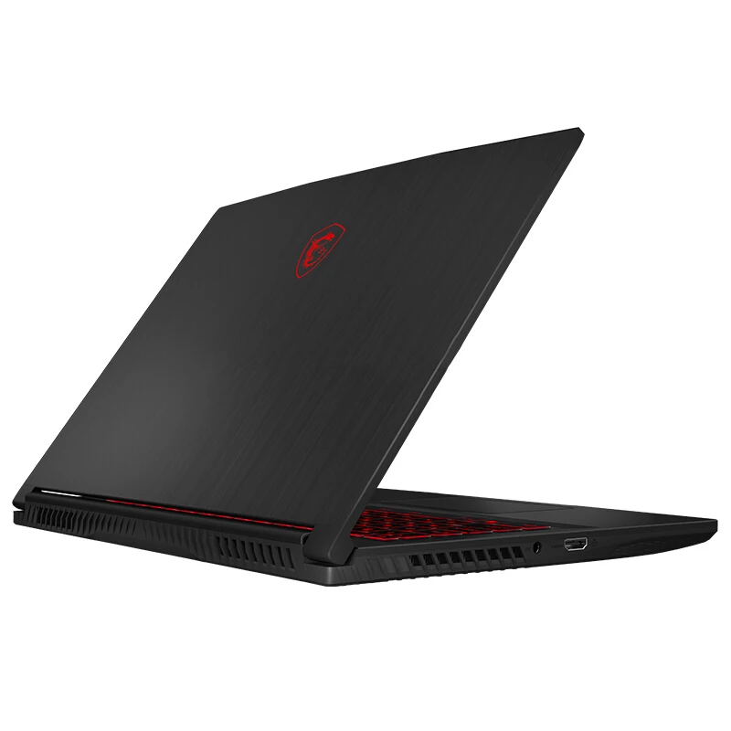 

Factory price MSI GF65 Thin 10SDR-1207 gaming laptop 15.6 inch FHD IPS screen 144Hz i7-10750H GTX 1660Ti 8G 512G notebook win10, Black