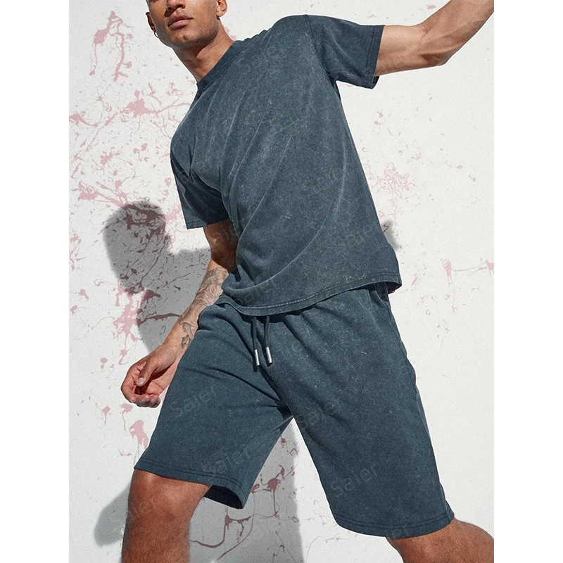 2024 Custom Cotton Shirt and Short Set Oversize Men Fashion New Acid Wash t shirt and shorts set
2024 Custom Cotton Shirt and Short Set Oversize Men Fashion New Acid Wash t shirt and shorts set