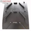 Profile inclined fishbone toothed conveyor belt