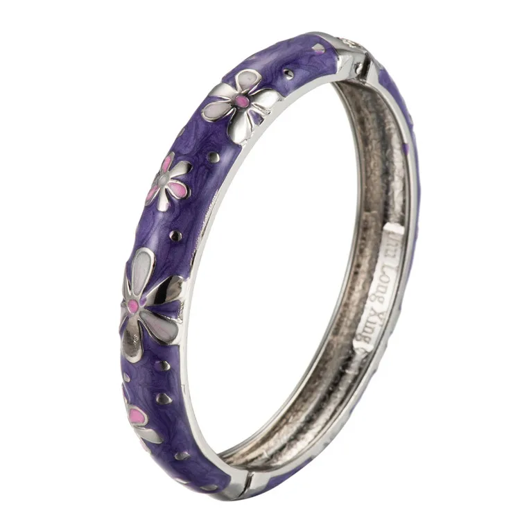 WIIPU Chinese style floral cloisonne enamel open bracelet women's clothing accessories girl alloy bracelet
WIIPU Chinese style floral cloisonne enamel open bracelet women's clothing accessories girl alloy bracelet