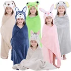 Beach Towel Kids Towels MICHLEY Hot Sale Hooded Animal Baby Beach Poncho Bath Kids Towel