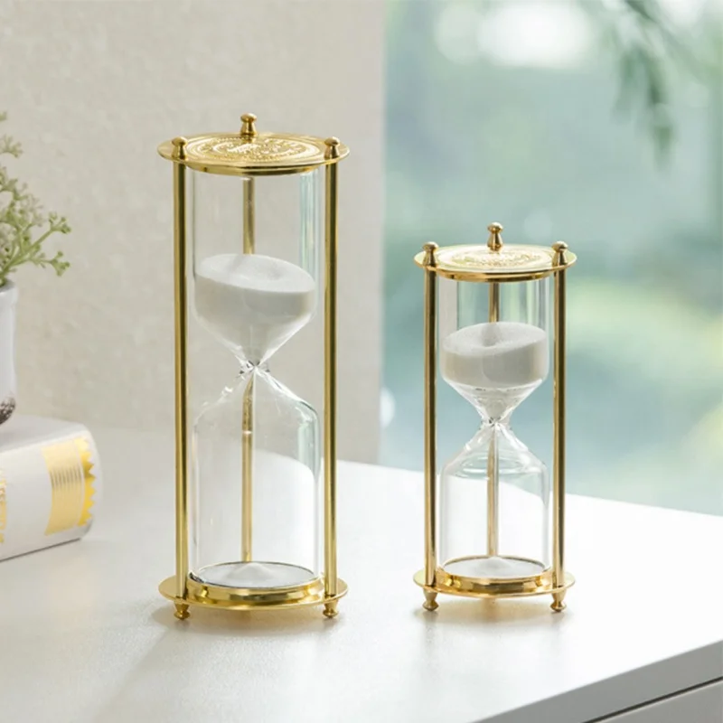 Wholesale Craft Gift Large Antique Metal Frame Brass Hourglass Sand Timer Sand Clock, Oem
Wholesale Craft Gift Large Antique Metal Frame Brass Hourglass Sand Timer Sand Clock, Oem