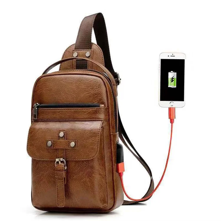 2021 multifunction pu leather chest pack bag usb charging crossbody backpack bags travel business messengers bag for men, 3 colors
2021 multifunction pu leather chest pack bag usb charging crossbody backpack bags travel business messengers bag for men, 3 colors