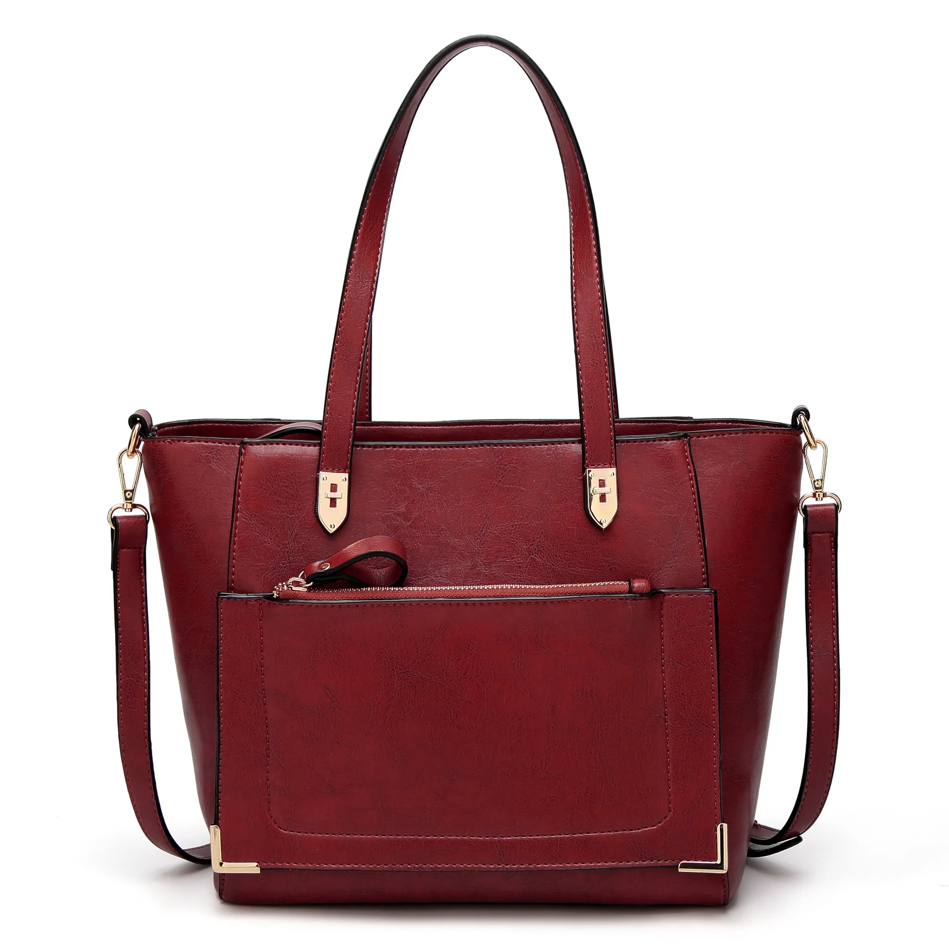 Wholesalers fashion new design top seller red modern bags women luxury2020 handbags and wallets for women, Customized
Wholesalers fashion new design top seller red modern bags women luxury2020 handbags and wallets for women, Customized