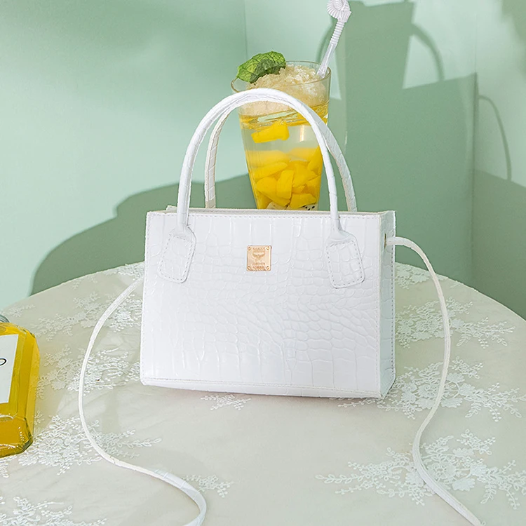 Simple Style Alligator Print Shoulder Bag With Handle 2021 New Arrivals Bags Popular Ladies Bags-YS, White,yellow,black,red
Simple Style Alligator Print Shoulder Bag With Handle 2021 New Arrivals Bags Popular Ladies Bags-YS, White,yellow,black,red