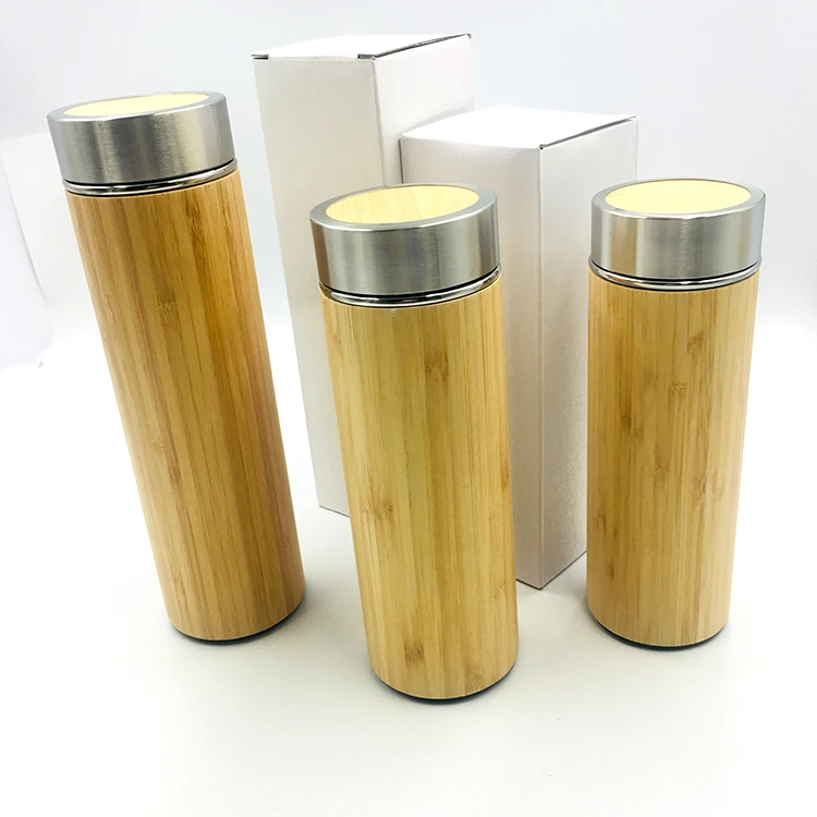 360ML,450ML,500ML Stainless Steel Travel Keep Warm Custom Tea Bamboo Thermos Cup, Natural bamboo color
360ML,450ML,500ML Stainless Steel Travel Keep Warm Custom Tea Bamboo Thermos Cup, Natural bamboo color
