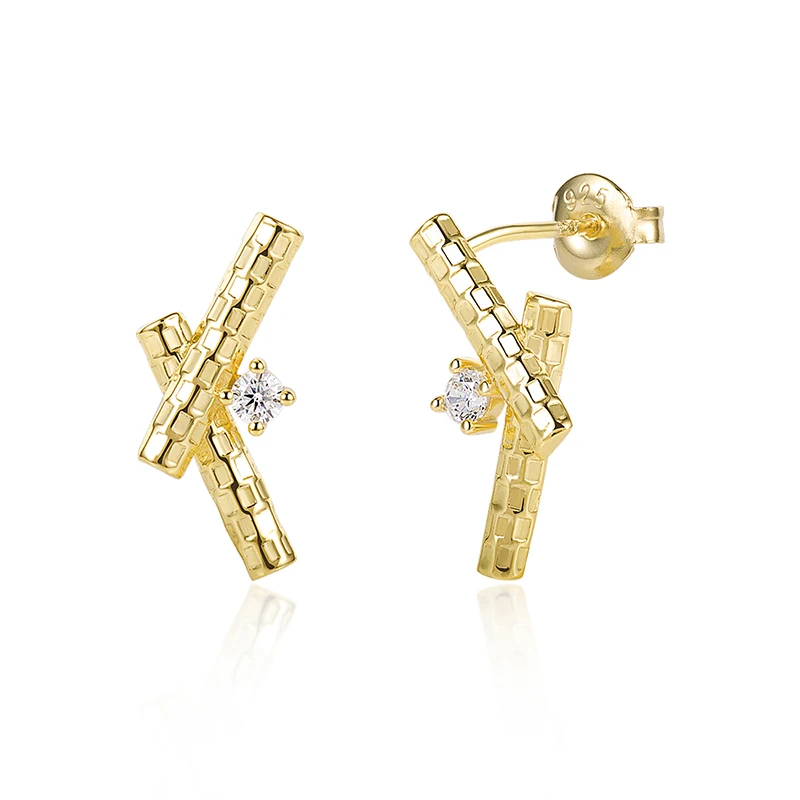 fashion bamboo 925 silver 18k yellow gold stud earrings wholesale women jewelry
fashion bamboo 925 silver 18k yellow gold stud earrings wholesale women jewelry