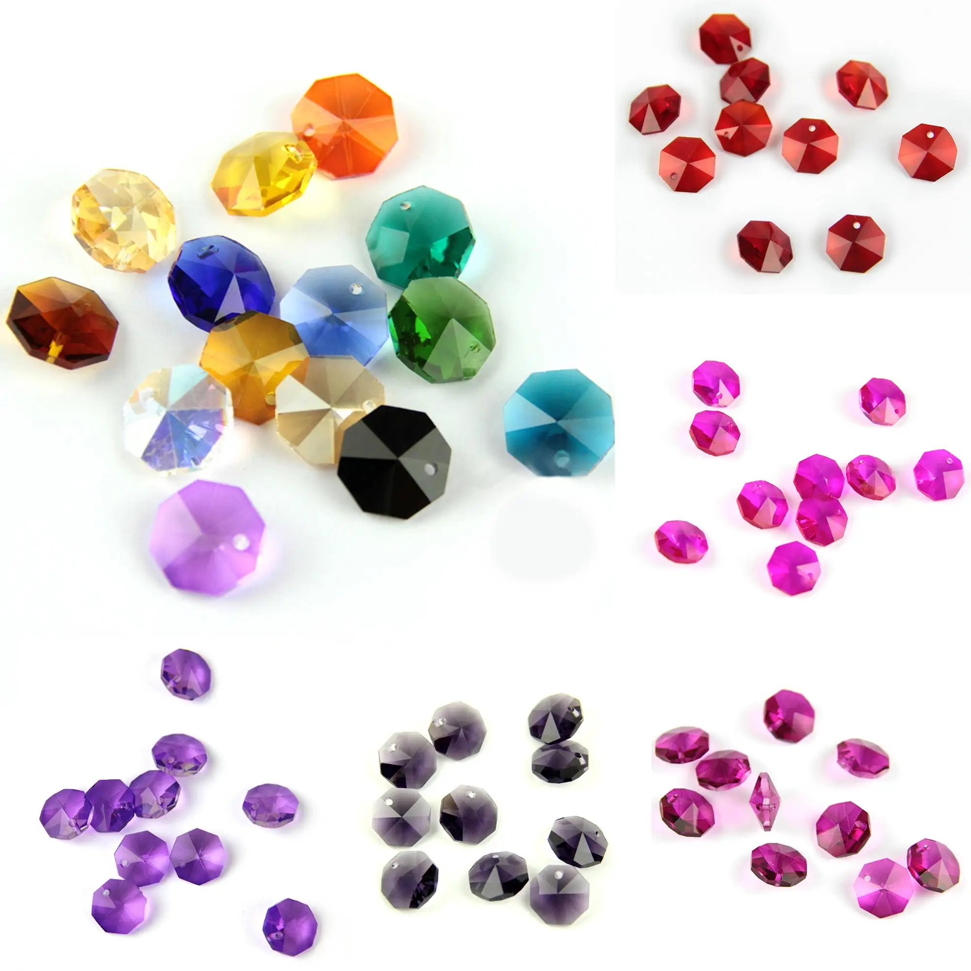 small batch wholesale high quality point back chaton crystal