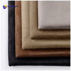 100% polyester sofa fabrics Bronzing suede
