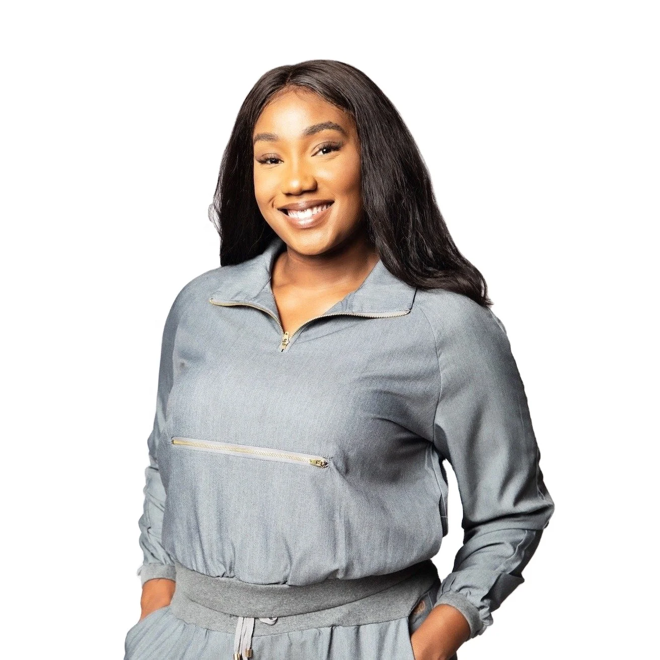 New Style Women's Movement Booster Jogger Set Scrubs Uniforms Doctor Hospital Uniform for Hospital Medical Fabrics for Unisex, Customized
New Style Women's Movement Booster Jogger Set Scrubs Uniforms Doctor Hospital Uniform for Hospital Medical Fabrics for Unisex, Customized