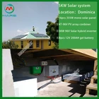Solar Diesel Generator Best Price 10000W Storage Energy System 10000W Solar Hybrid System Can Connect Diesel Generator