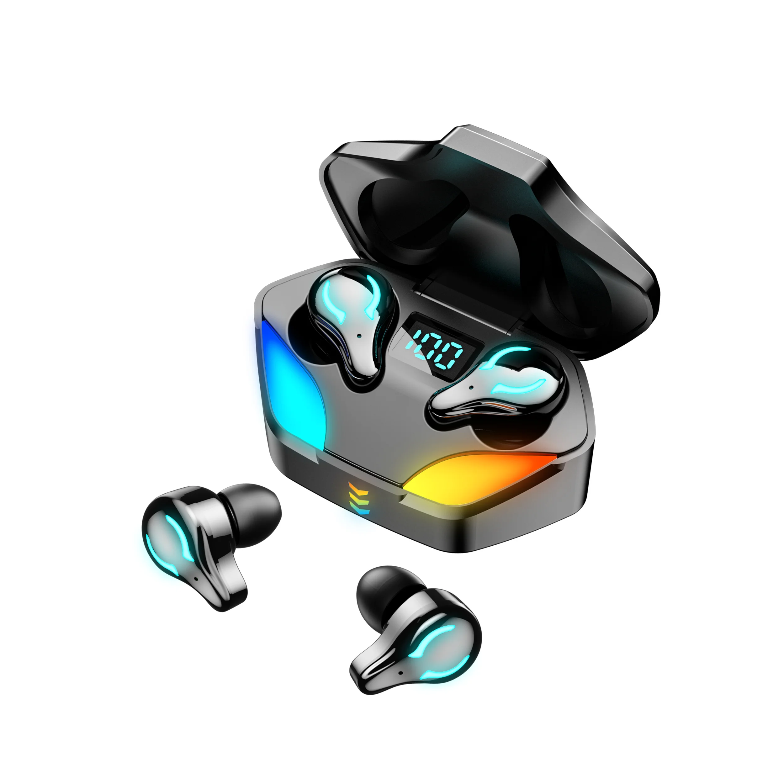 2022 Hot Selling X1 Gaming Tws Earphones Dual Mode Music Earphones With Led Display Power Bank In-ear Charging
2022 Hot Selling X1 Gaming Tws Earphones Dual Mode Music Earphones With Led Display Power Bank In-ear Charging