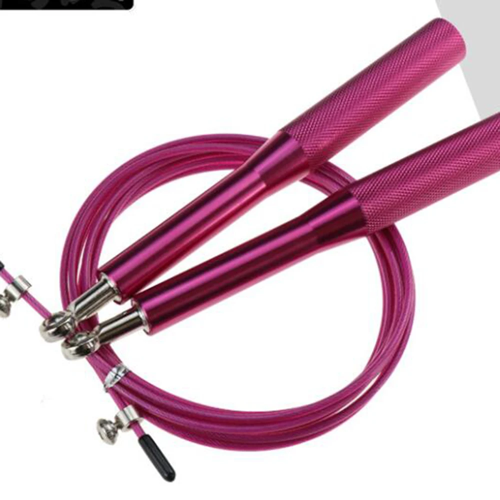 Training Sports Long Skip Rope Fitness Jump Ropes Aluminum jump rope, Pink, black, golden, blue, purple
Training Sports Long Skip Rope Fitness Jump Ropes Aluminum jump rope, Pink, black, golden, blue, purple