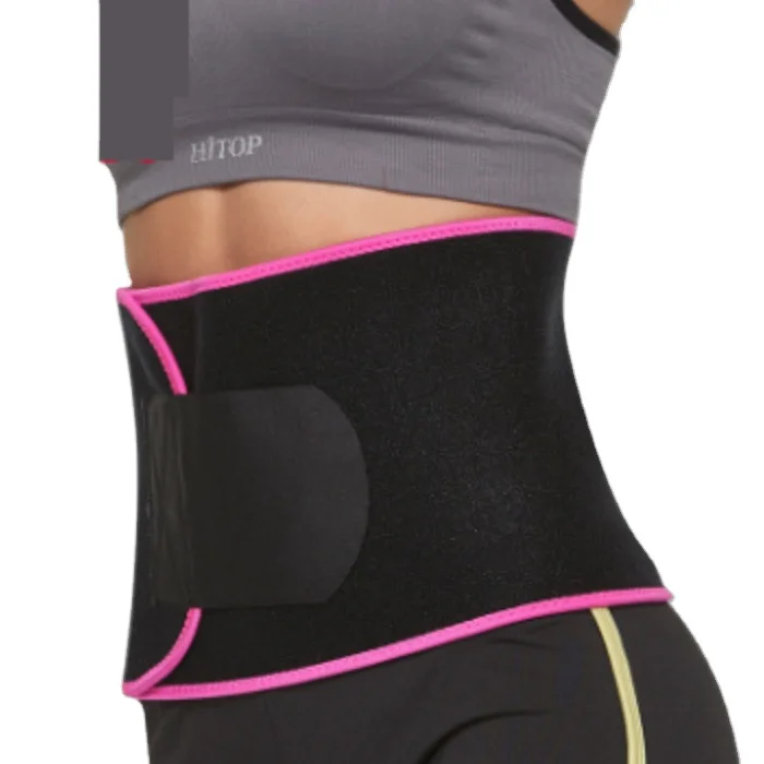 Adjustable Safety Elastic Back Lumbar Support Brace Waist Trainer Waist Trimmer Belt, Black 
Adjustable Safety Elastic Back Lumbar Support Brace Waist Trainer Waist Trimmer Belt, Black