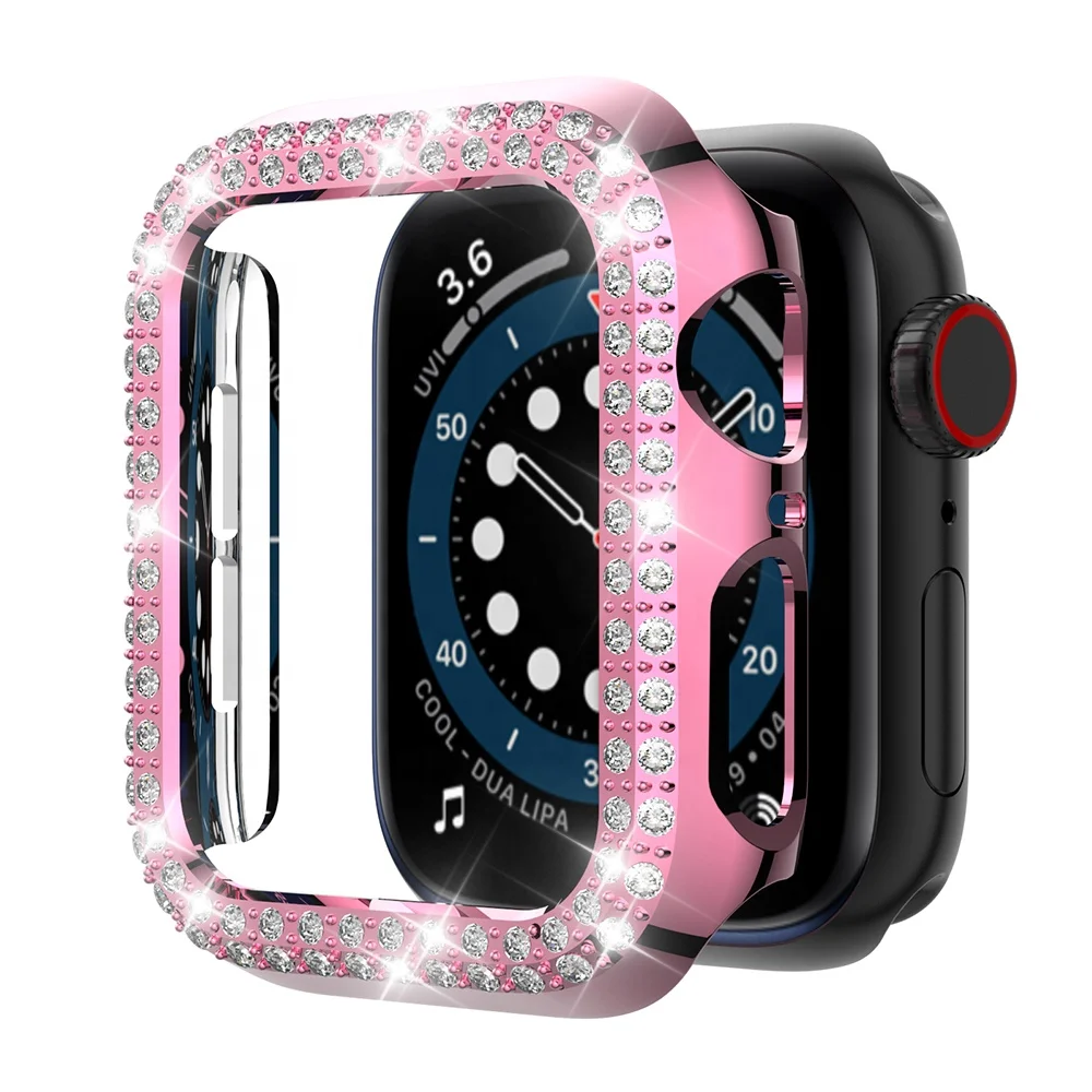 2021 Protective Case PC Diamond Plated Anti-drop Watch Case for Apple Watch serie 6 5 4 3 SE 38/40/42/44mm, Optional
2021 Protective Case PC Diamond Plated Anti-drop Watch Case for Apple Watch serie 6 5 4 3 SE 38/40/42/44mm, Optional