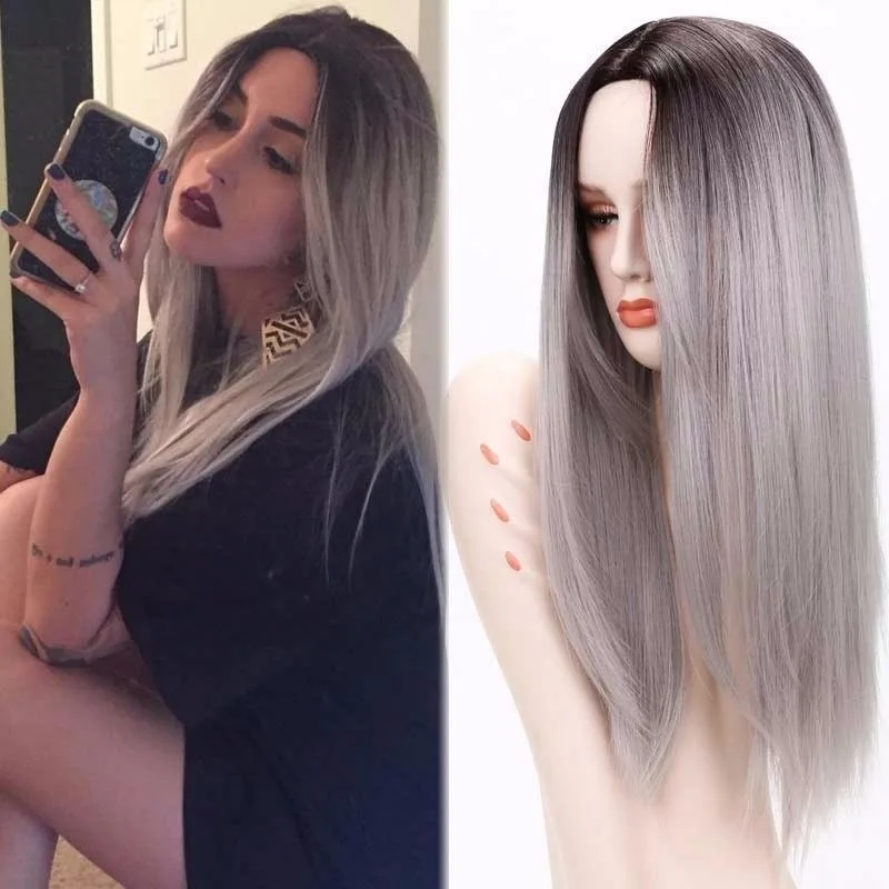 Long Ombre wigs for black women Peruvian Remy Hair Mid-Length Synthetic Hair Wigs For Women Natural Color
Long Ombre wigs for black women Peruvian Remy Hair Mid-Length Synthetic Hair Wigs For Women Natural Color