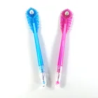 Promotional Gift Empty Ballpoint Pen Blue Gel Pen