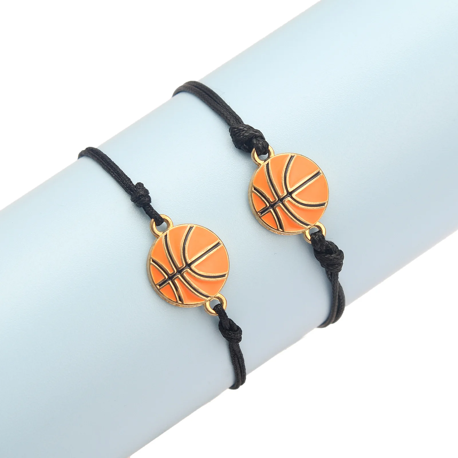 Wholesale of New Simple Zinc Alloy Basketball Sports Wax Rope Bracelets for Men and Women's Jewelry
Wholesale of New Simple Zinc Alloy Basketball Sports Wax Rope Bracelets for Men and Women's Jewelry