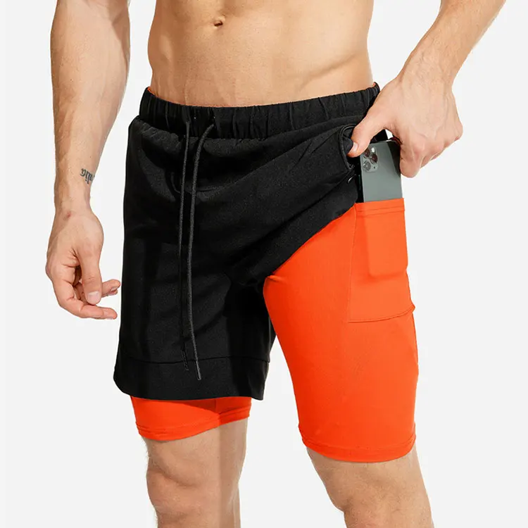 Stock Athletic Clothing Double Layers Quick Dry Jogging Shorts Plus Size for Men, As shown/cutomized
Stock Athletic Clothing Double Layers Quick Dry Jogging Shorts Plus Size for Men, As shown/cutomized