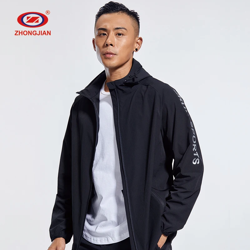 New Design Streetwear Brand Black Couple Tops Outdoor Waterproof Sports Fashion Jacket for Men
New Design Streetwear Brand Black Couple Tops Outdoor Waterproof Sports Fashion Jacket for Men
