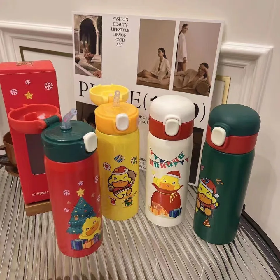 Newest selling personalized christmas style little yellow duck print luxury measuring portable water cup, Picture
Newest selling personalized christmas style little yellow duck print luxury measuring portable water cup, Picture