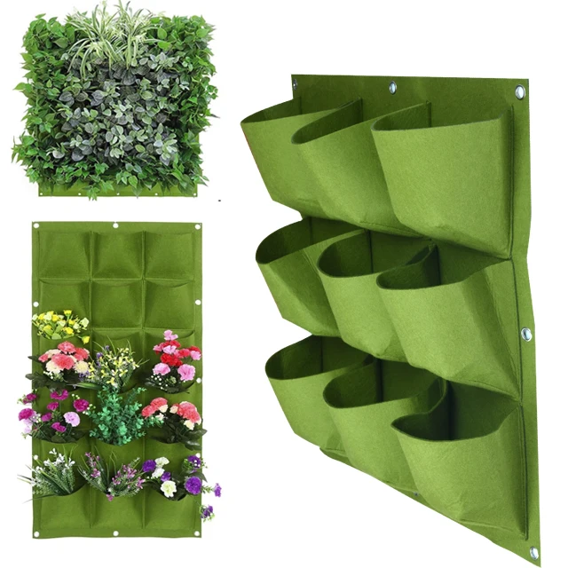 multi size Fctory wholesale washable non woven pocket hang garden grow bags for plant, Black green
multi size Fctory wholesale washable non woven pocket hang garden grow bags for plant, Black green