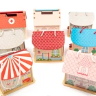 Doll house wooden furniture toys for kids